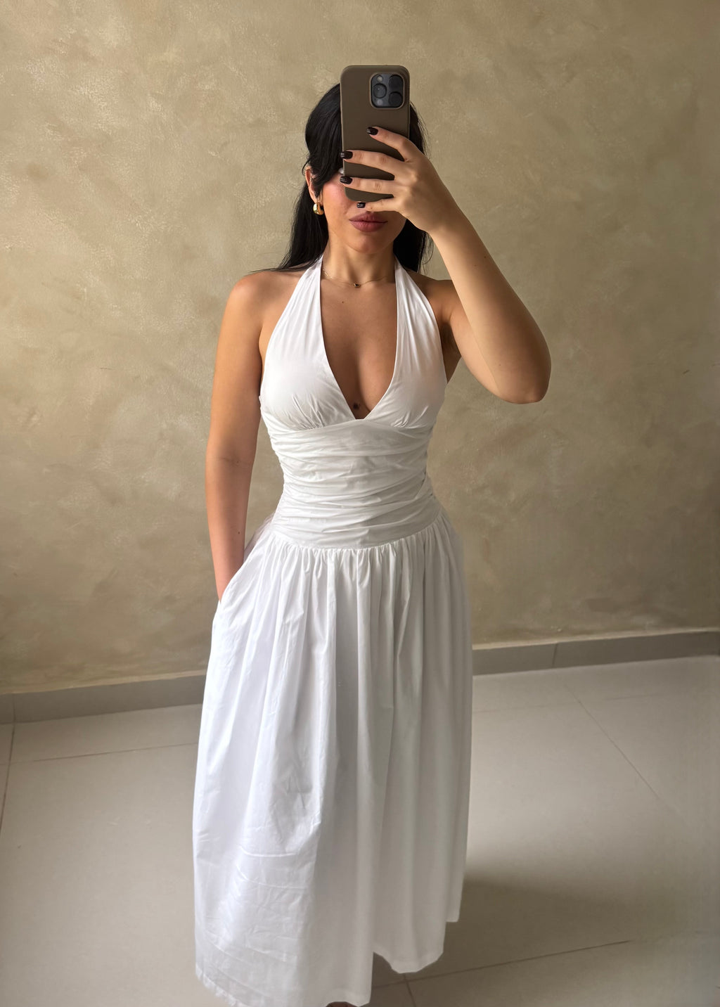 SANTAL MIDI DRESS