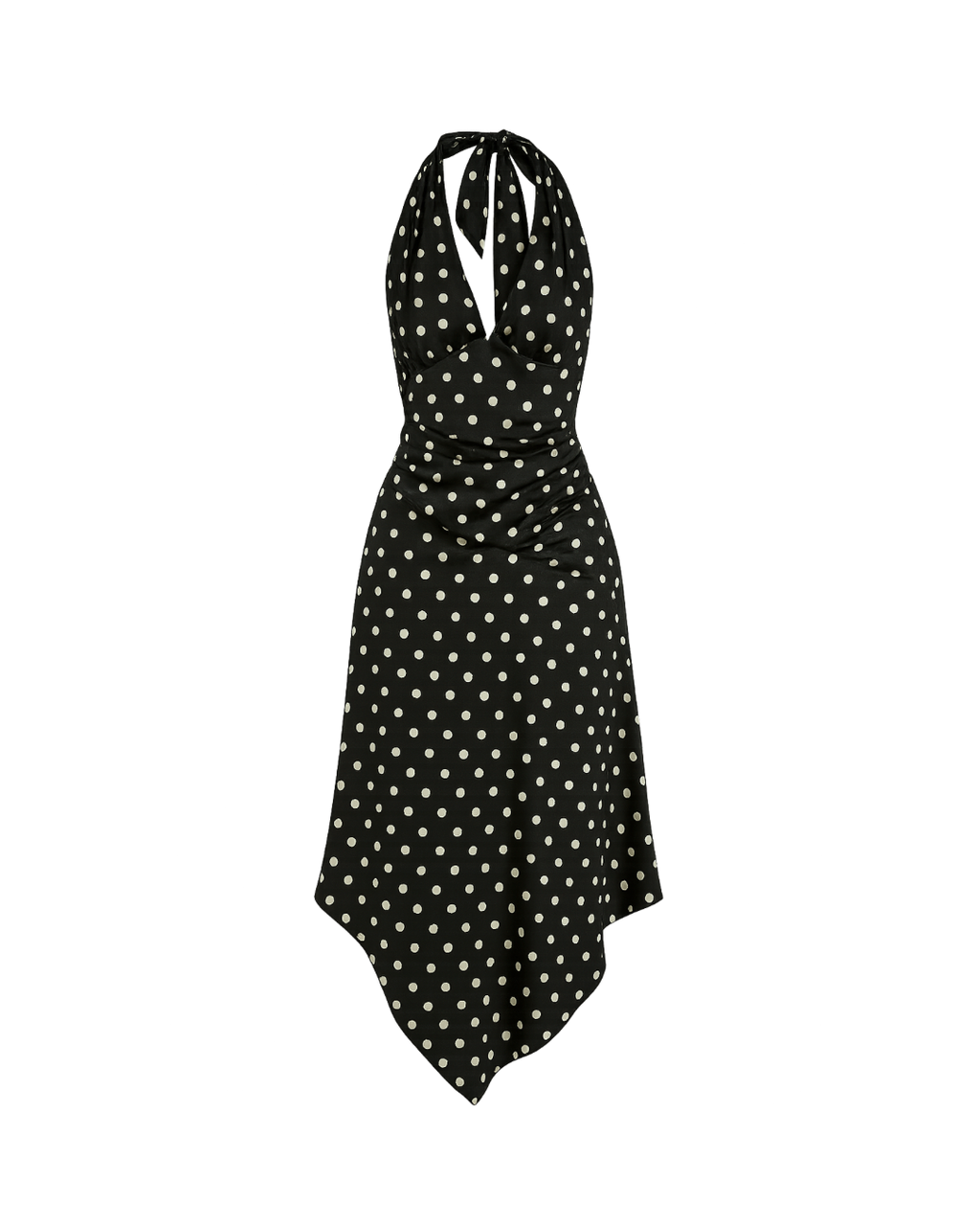 POLKA DOT MIDI DRESS