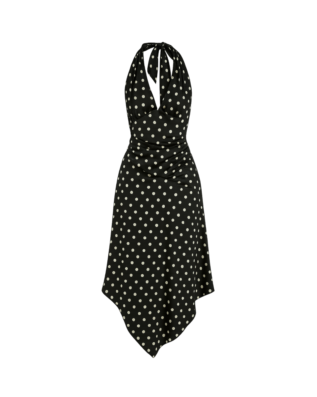 POLKA DOT MIDI DRESS